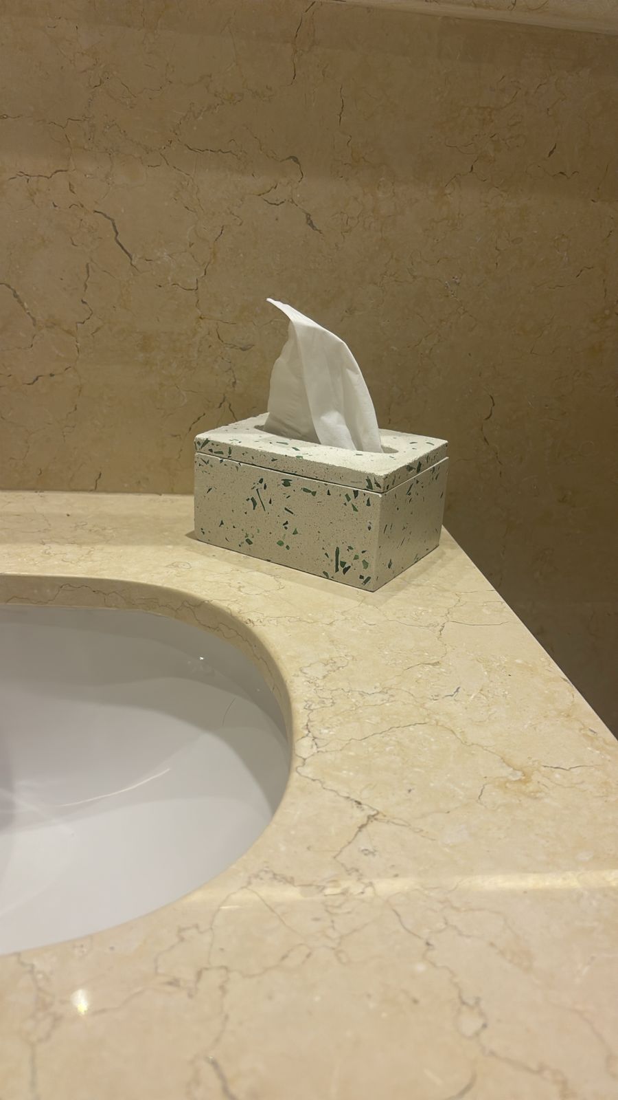 Concrete Tissue Box