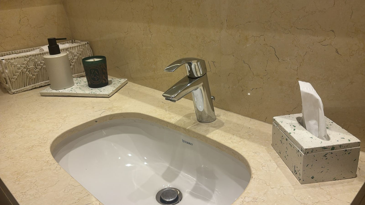 Concrete Tissue Box