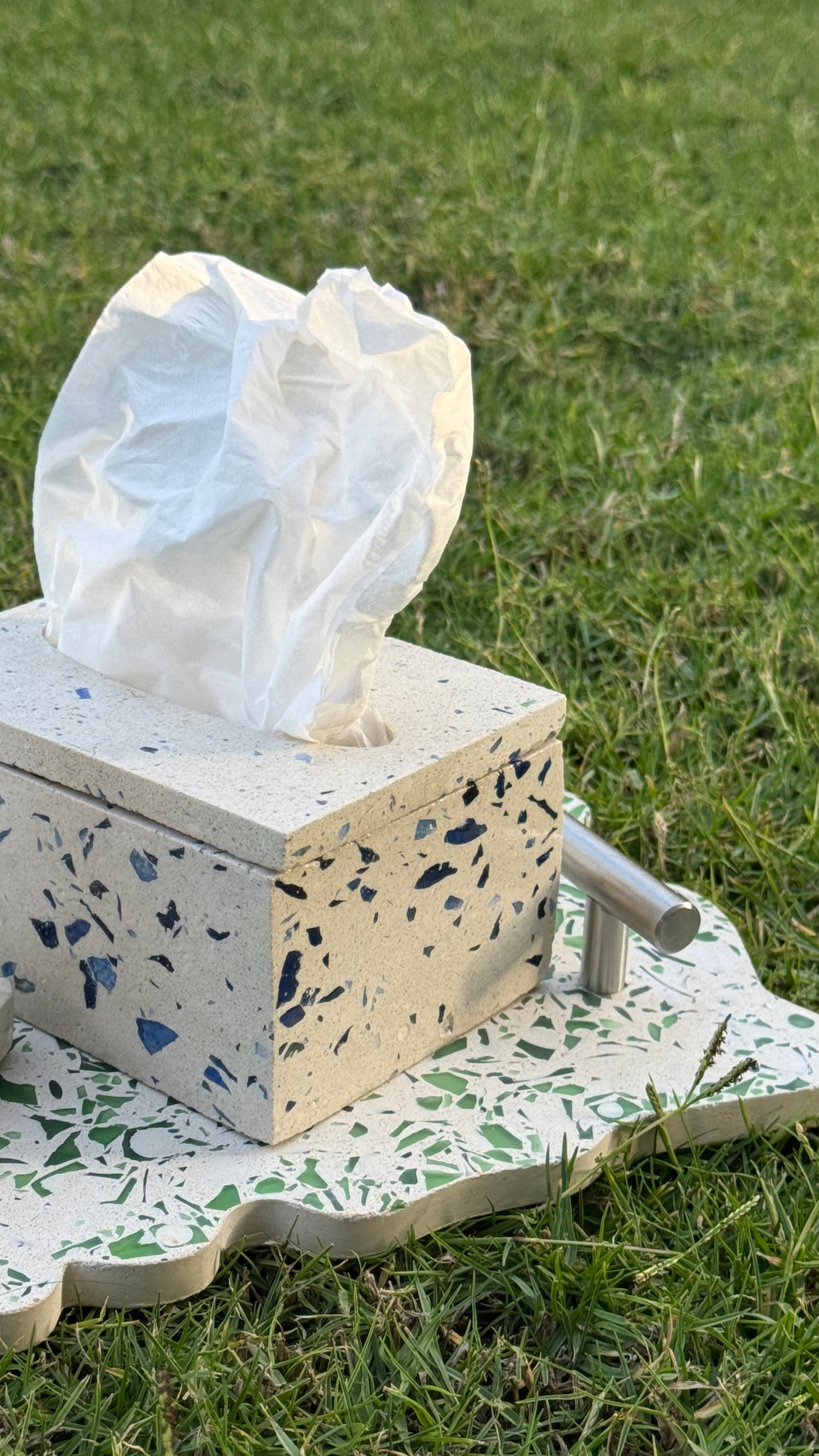Concrete Tissue Box