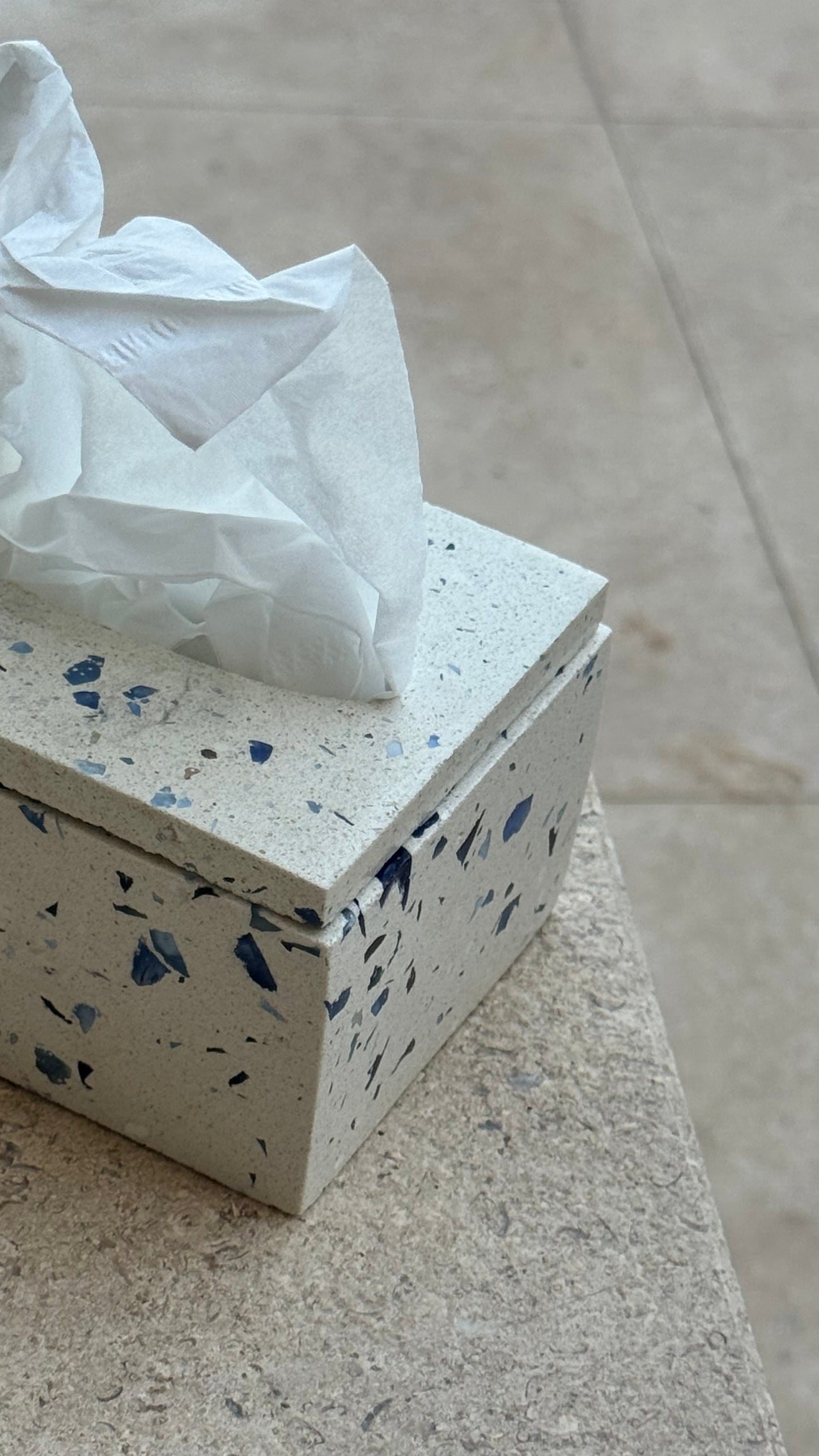 Concrete Tissue Box