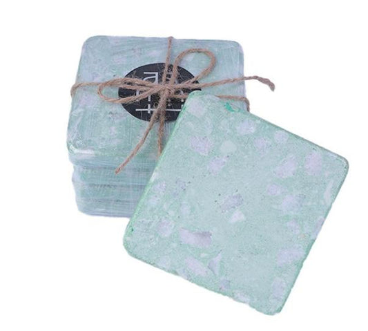 Mint Green Terrazzo Coasters