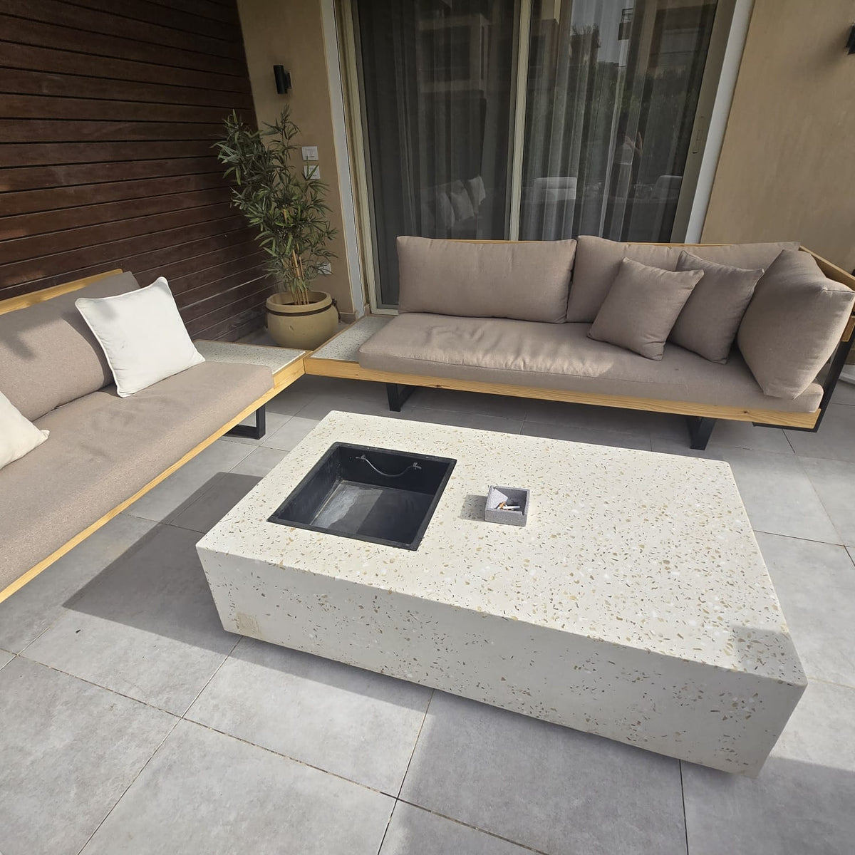 Concrete Coffee Table/ Fire Pit