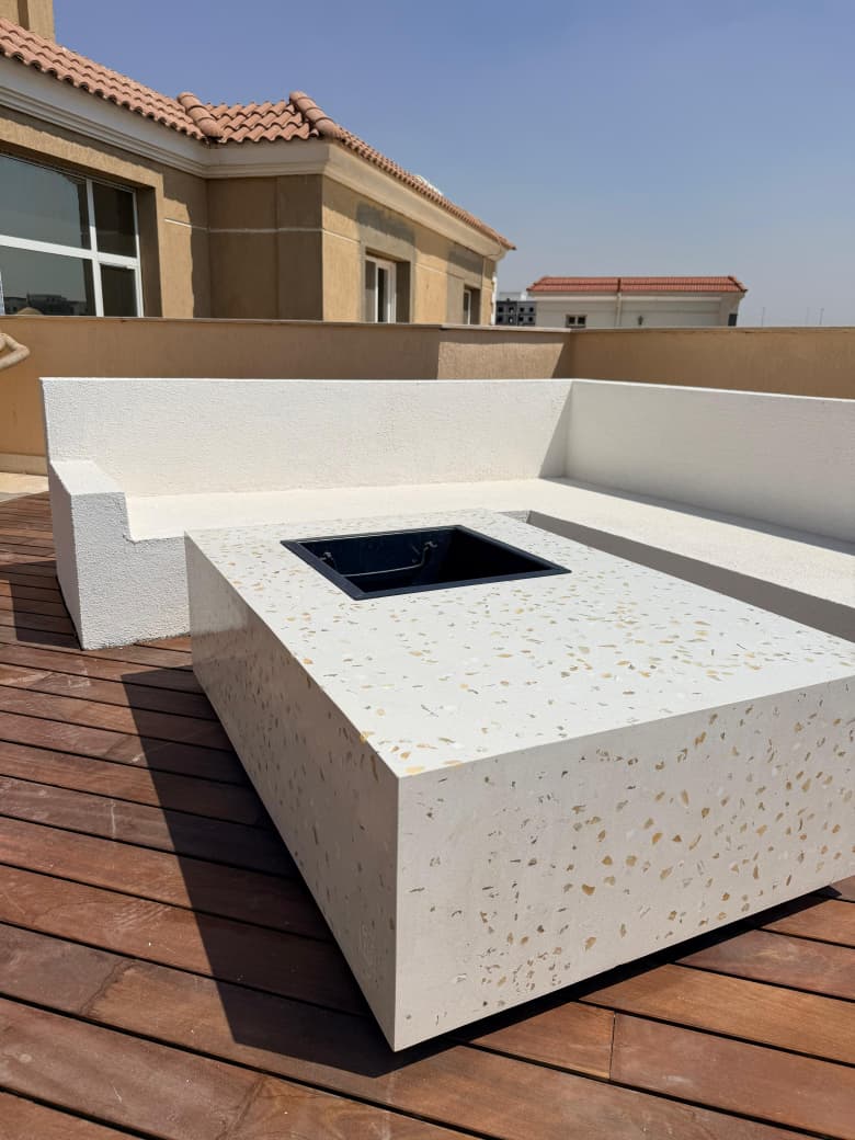 Concrete Coffee Table/ Fire Pit
